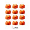 12/24pcs Halloween Pumpkin Candle Light Pumpkin Lantern Lamp Ornaments Ghost Festival Props Halloween Party Supplies Home Decor - 12pcs Type A - China