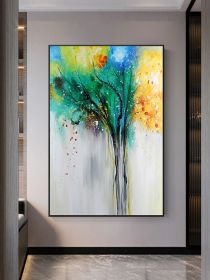 Modern Park Landscape Oil Painting Leonid Afremov Abstract Canvas Painting Wall Art Poster Prints Living Room Home Decor - 100x150cm