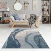 Abstract Wave Area Rug - as Pic