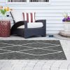 Moroccan Indoor/Outdoor Rug - as Pic