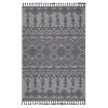 4X6 White/Gray /Traditional Indoor/Outdoor Area Rug - as Pic