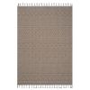 4X6 Mocha /Geometric Indoor/Outdoor Area Rug - as Pic