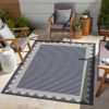 Sunshine GC_HAR2013 Blue 7 ft. 10 in. x 10 ft. 3 in. Indoor/Outdoor Area Rug - as Pic