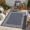 Sunshine GC_HAR2001 Blue 7 ft. 10 in. x 10 ft. 3 in. Indoor/Outdoor Area Rug - as Pic