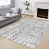 Loft Shag GC_CZY1009 Multi 5 ft. 3 in. x 7 ft. Shaggy Area Rug - as Pic