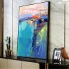 100% Hand Painted Abstract scenery Oil Painting On Canvas Wall Art Frameless Picture Decoration For Live Room Home Decor Gift - 50x70cm