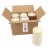 Stonebriar 3" x 6" Unscented 1-Wick Ivory Pillar Candles, 6 Pack - STONEBRIAR