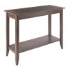 Santino Console Hall Table; Oyster Gray - 16648