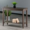 Santino Console Hall Table; Oyster Gray - 16648