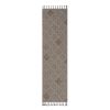 NAAR Guros Collection 2X8 Cream /Trellis Indoor/Outdoor Area Rug - as Pic