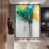 Modern Park Landscape Oil Painting Leonid Afremov Abstract Canvas Painting Wall Art Poster Prints Living Room Home Decor - 50x70cm