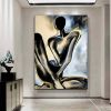 Handmade Nude Human Body Oil Paintings On Canvas Wall Art Decoration Modern Abstract Picture For Home Decor  - 90X120cm