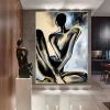 Handmade Nude Human Body Oil Paintings On Canvas Wall Art Decoration Modern Abstract Picture For Home Decor  - 90X120cm