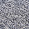 4X6 White/Gray /Traditional Indoor/Outdoor Area Rug - as Pic