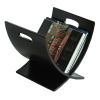 Oceanstar Contemporary Espresso Finish Wooden Magazine Rack M1170 - M1170