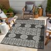 Sunshine GC_HAR2023 Anthracite 5 ft. 3 in. x 7 ft. 3 in. Indoor/Outdoor Area Rug - as Pic