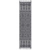 NAAR Guros Collection 2X8 White/Gray /Traditional Indoor/Outdoor Area Rug - as Pic