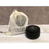 Rosbas Candle, Gardenia Scented, Natural Soy Wax, 6 oz Black Tin, Cotton Wick, Long Burn Time, Drawstring Cotton Bag, Home, Handmade USA - rosbas