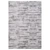 Milano Collection Manhattan Silver Woven Area Rug - as Pic