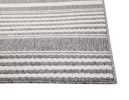 Hampton White and Gray Polypropylene Indoor/ Outdoor Area Rug 8x10 - as Pic