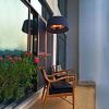 1500W Infrared Patio Heater Floor Lamp - Default Title