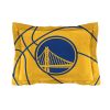 Warriors OFFICIAL NBA "Reverse Slam" Twin Comforter & Sham Set; 64" x 86" - 1NBA/86201/1009/EDC