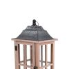 Better Homes & Gardens Rustic Wood Candle Holder Lantern, Medium - Better Homes & Gardens