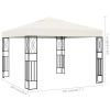 Gazebo 9.8'x9.8' Cream Fabric - Cream