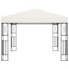 Gazebo 9.8'x9.8' Cream Fabric - Cream