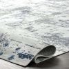 Dali Machine Washable Modern Abstract Area Rug, 5' x 8', Gray - gray